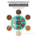 Six Meals Otomatis Pengumpan Otomatis Auto Smart Timed Pet Dog Cat Wet Wet Food Container Timer Dispenser Feeder